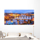 Classic Prague Twilight Panorama Wall Decal
