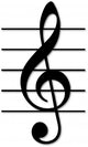 Clef Wall Decal