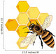 Bee vector Wall Decal