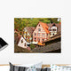 Tiled Rooftops Wall Mural