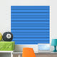 blue blinds Wall Mural
