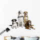 Group of Bastard Dogs Sitting Wall Decal