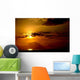 Sunset Mount Agung Wall Decal