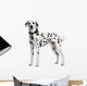 Dalmatian Wall Decal