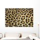 leopard fur texture (real) Wall Mural