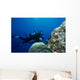 Scuba Diving Wall Decal