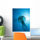 &quot;Nocticula Pelagia&quot; Jellyfish Wall Mural