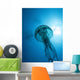 &quot;Nocticula Pelagia&quot; Jellyfish Wall Mural