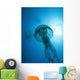 &quot;Nocticula Pelagia&quot; Jellyfish Wall Mural