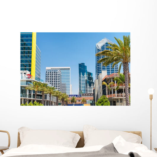 Santa Fe Train Station Wall Decal