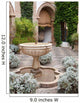 Fountain and Plants Patio