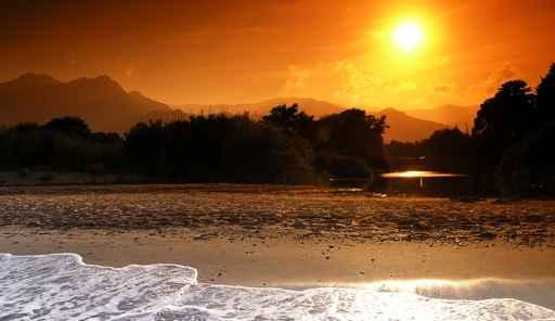 Beach Corsica Wall Decal Design 1