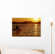 angler and lake 3 Wall Mural