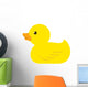 Yellow Rubber Duck Wall Decal