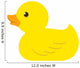 Yellow Rubber Duck Wall Decal