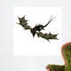 Giant Terrifying Dragon with Wall Decal