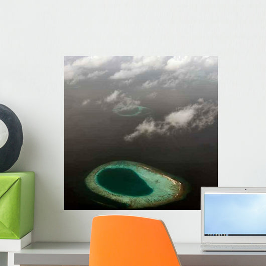 Atoll Maldives Wall Decal