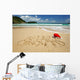 Tropical christmas Wall Mural