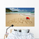 Tropical christmas Wall Mural
