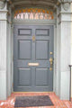 Blue and Gray Doorway Wall Decal