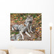 Two Gray Wolves Relaxing Wall Mural