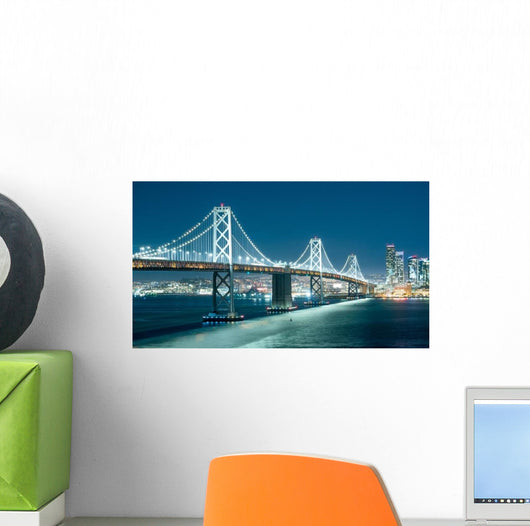 Oakland Bay Bridge and Wall Decal