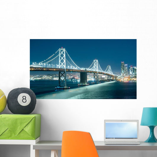 Oakland Bay Bridge and Wall Decal