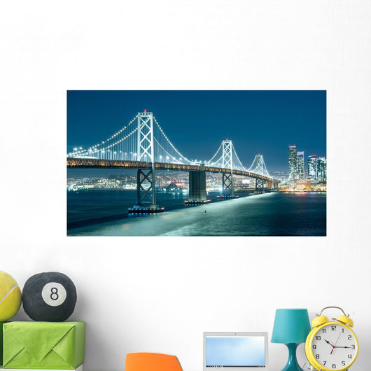 Oakland Bay Bridge and Wall Decal