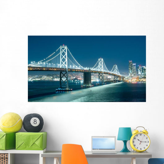 Oakland Bay Bridge and Wall Decal