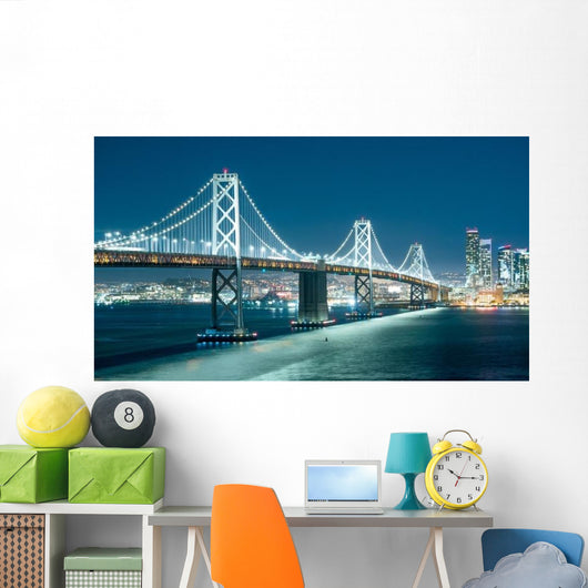 Oakland Bay Bridge and Wall Decal