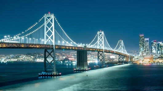 Oakland Bay Bridge and Wall Decal