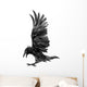 Watercolor Raven Wall Decal