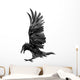 Watercolor Raven Wall Decal