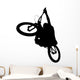 Dirt Biker Silhuette Wall Decal