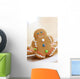 Gingerbread man Wall Mural