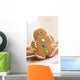 Gingerbread man Wall Mural