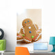 Gingerbread man Wall Mural