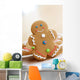 Gingerbread man Wall Mural