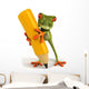 Frog and Pencil Wall Decal