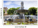 fountain at La Rotonde, Aix-en-Provence, Provence, France Wall Mural