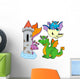Cute Dragons Collection Wall Decal