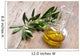 Olive oil with olive branch Wall Mural