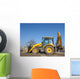 Backhoe Loader Wall Mural