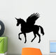 Pegasus Unicorn Silhouette Wall Decal