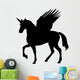 Pegasus Unicorn Silhouette Wall Decal