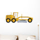 ROAD GRADER Wall Decal