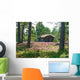Wooden Cabin Wildflower Meadow Wall Decal