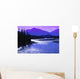 Mountains And A River Jasper National Park Alberta Wall Mural
