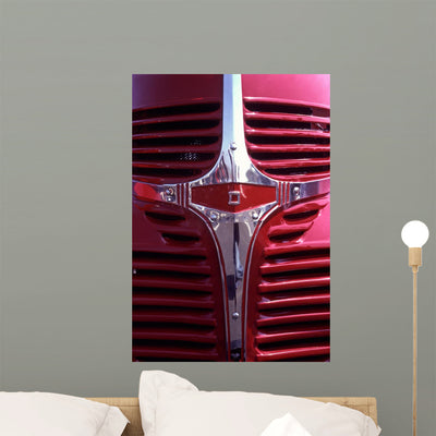Front End Grille 1946 shown on a wall