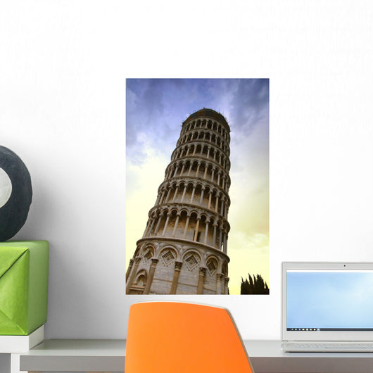 The Leaning Tower Of Pisa Tuscany Italy Wall Mural